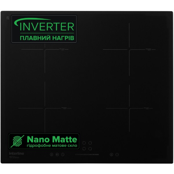 Фото - Комплект техники Interline Духовой шкаф + Варочная панель Interline OEG 781 ETR BA Nano Matte + HIV 767 SIB BB Nano Matte